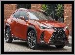 Hybryda, Czerwony, Lexus UX